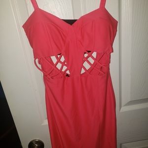 Super cute hot pink dress